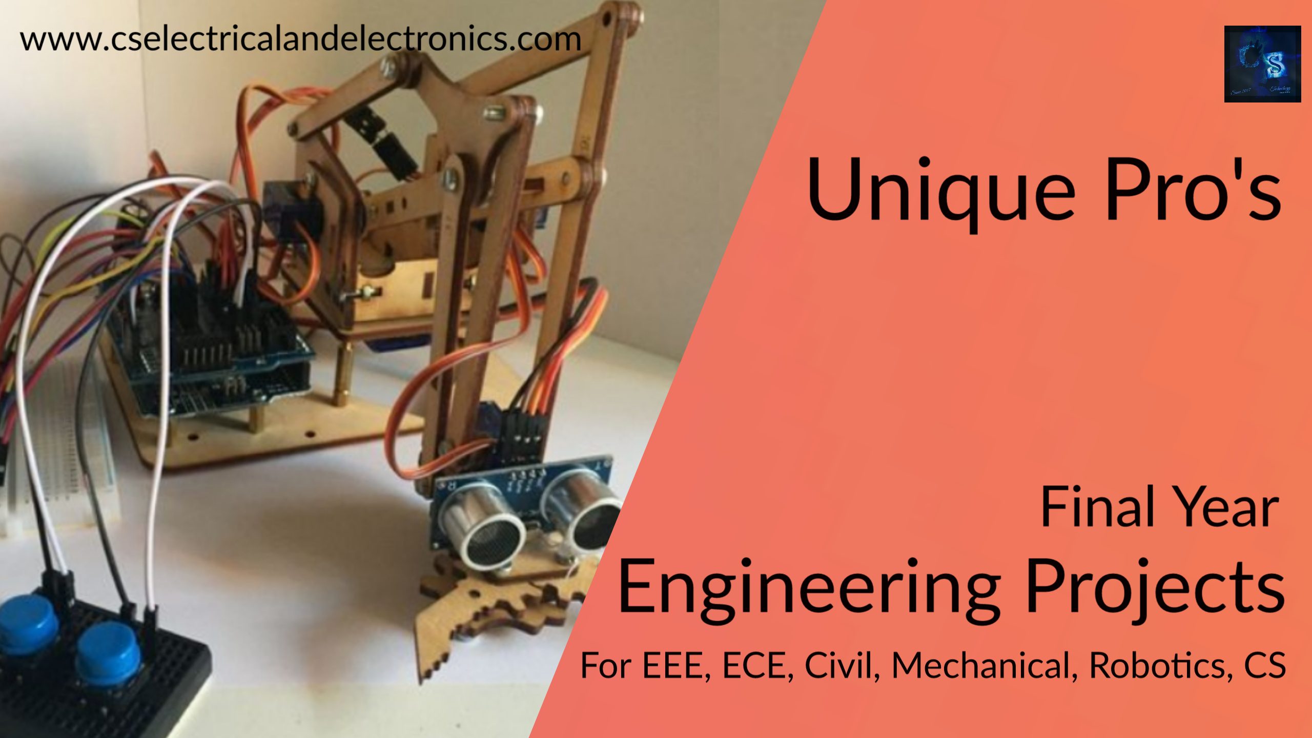 Final Year Engineering Projects For All EEE, ECE, Civil, Mechanical, CS