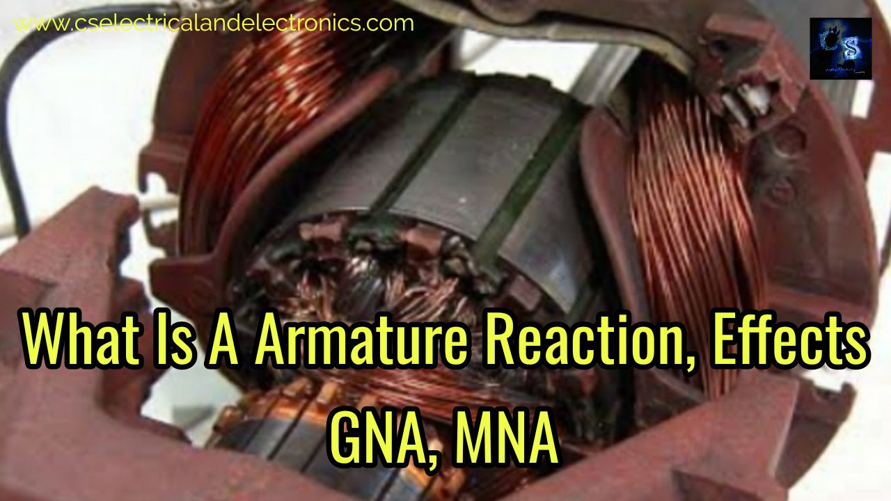 Armature reaction