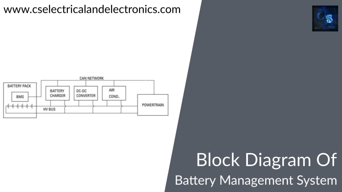block diagram of battery management system