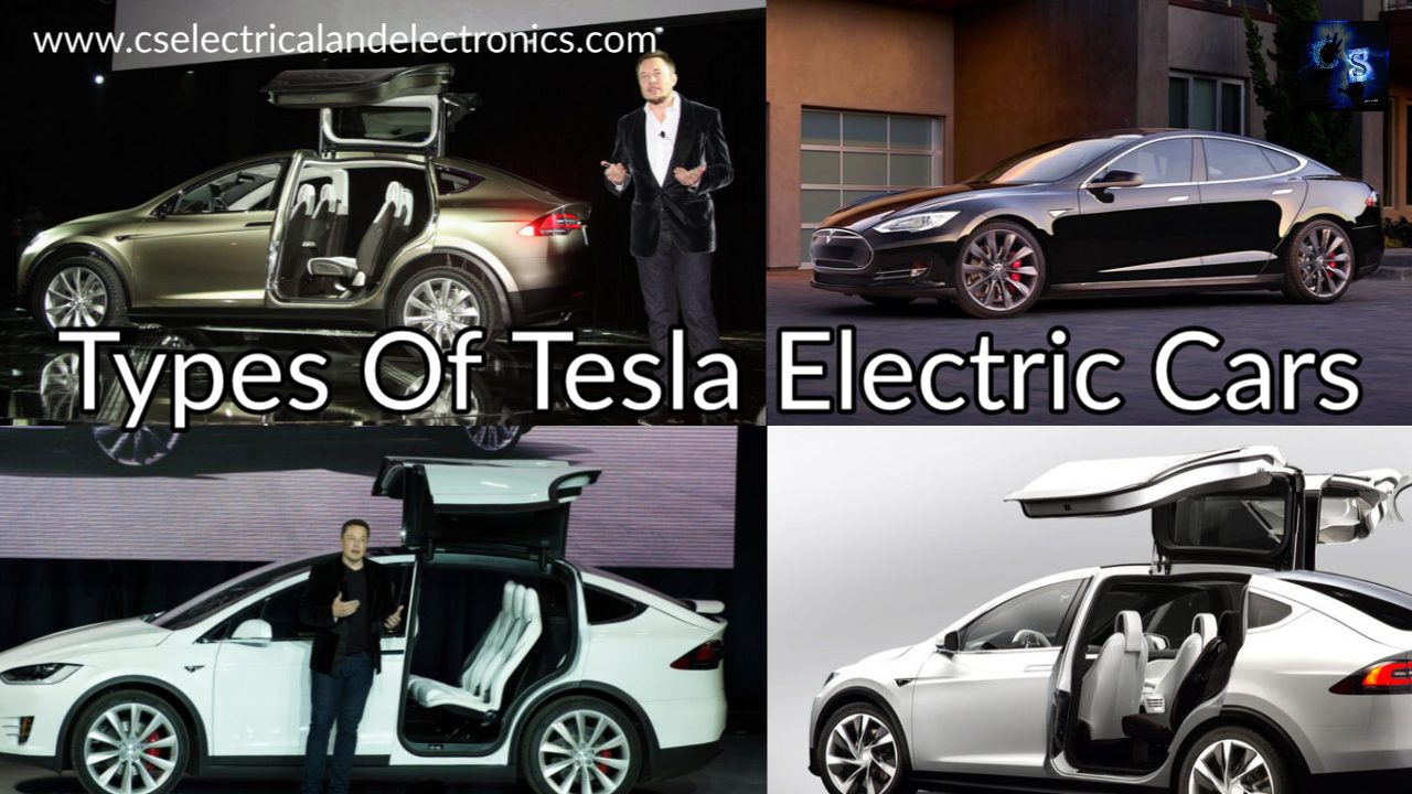different types of tesla electric cars