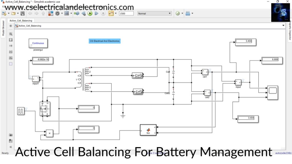 Active Cell Balancing For Battery Management