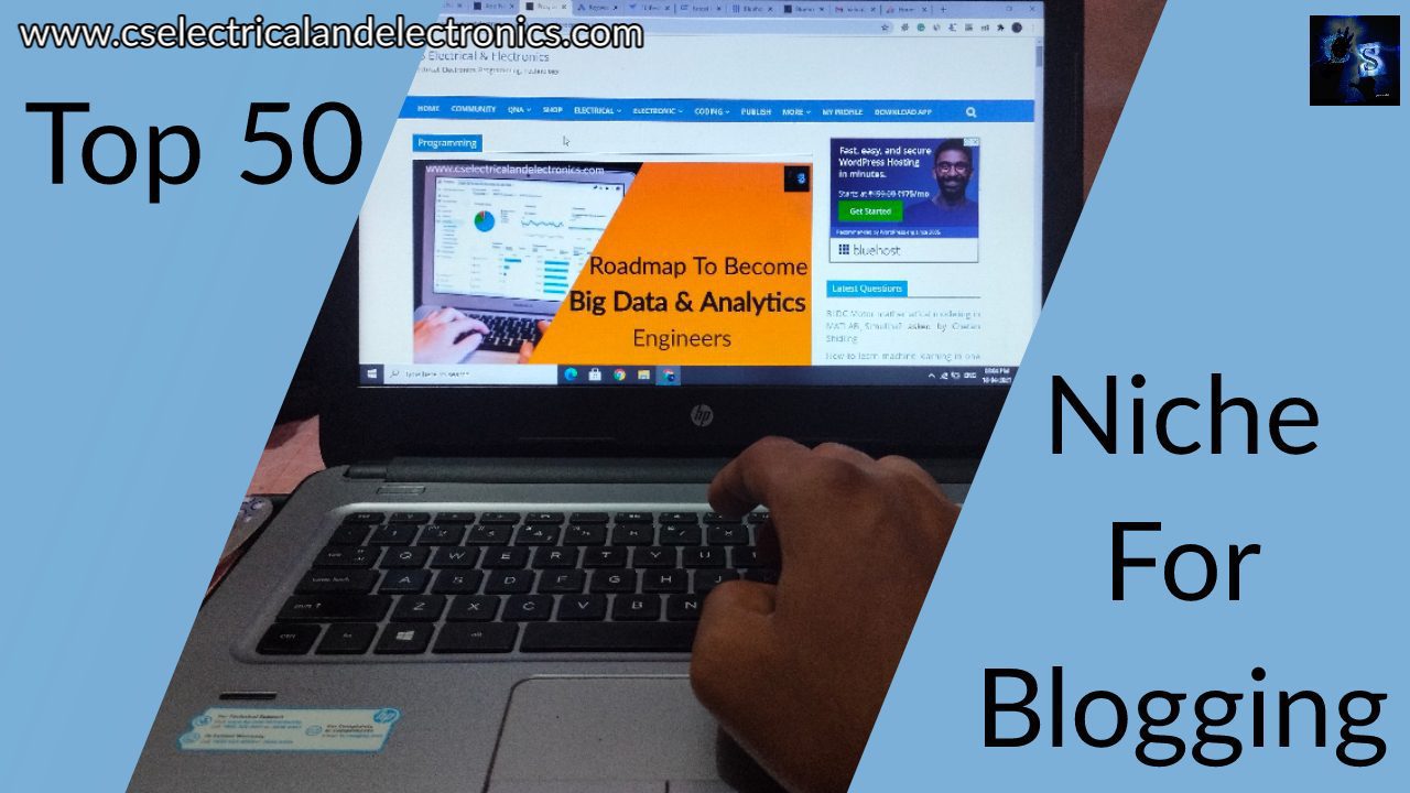Top 50 Niche For Blogging, Blogging Niche, Topics, Ideas In 2021