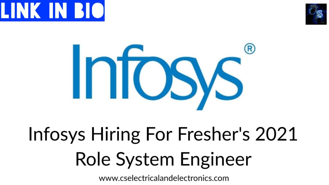 Infosys Off-campus Recruitment Drive For Engineering Freshers 2021