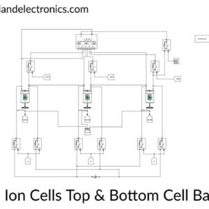 3 Lithium Ion Cells Top & Bottom Cell Balancing, Active Cell Balancing