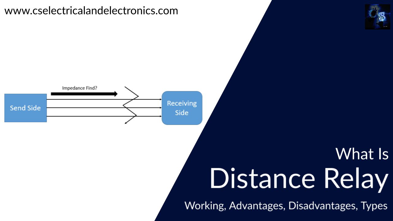 What is Distance Relay, Working, Advantages, Disadvantages, Applications