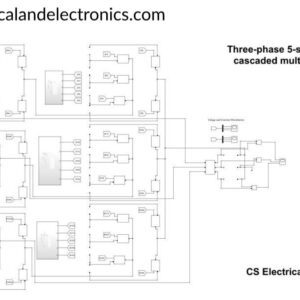 three phase 5 switches 7 level cascaded multilevel inverter