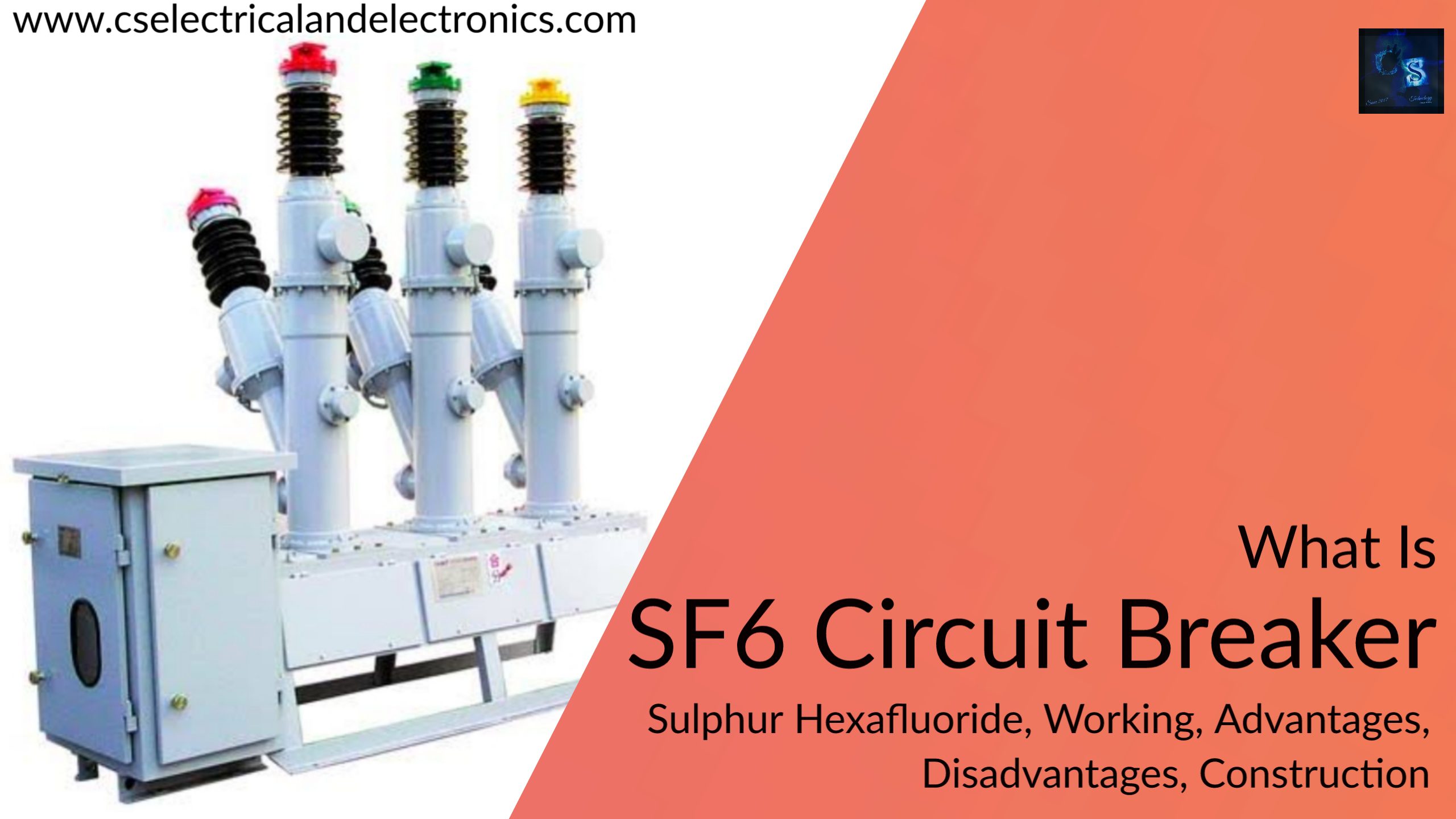 What Is SF6 Circuit Breaker, Sulphur Hexafluoride, Working, Applications
