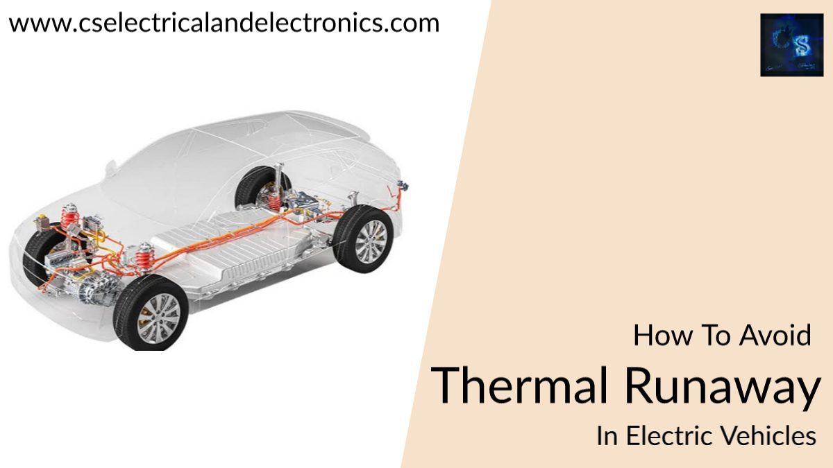 how to avoid thermal runaway in electric vehicle