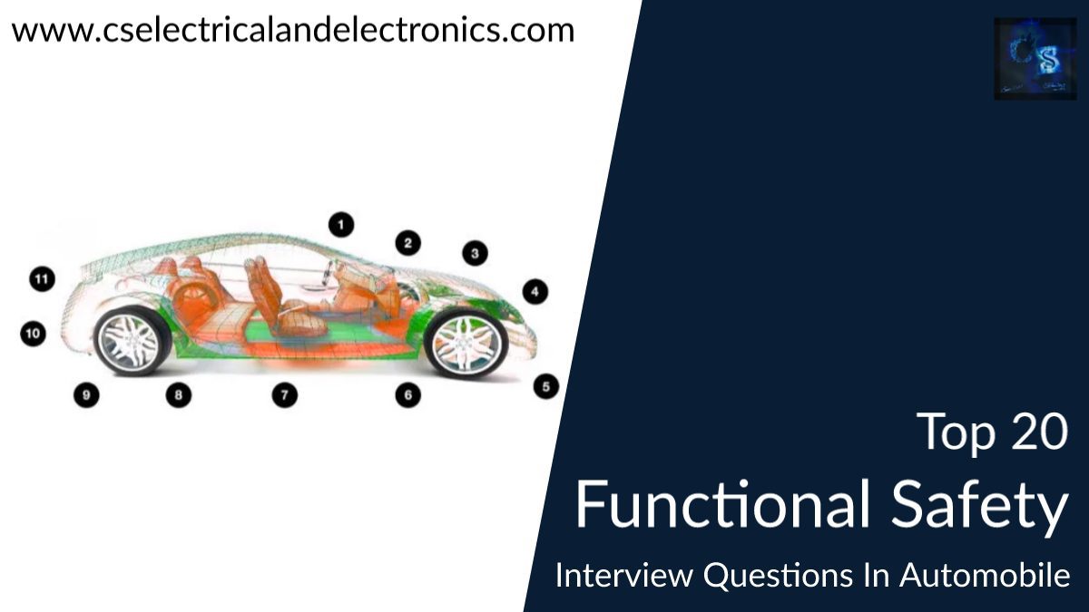 top 20 functional Safety interview questions