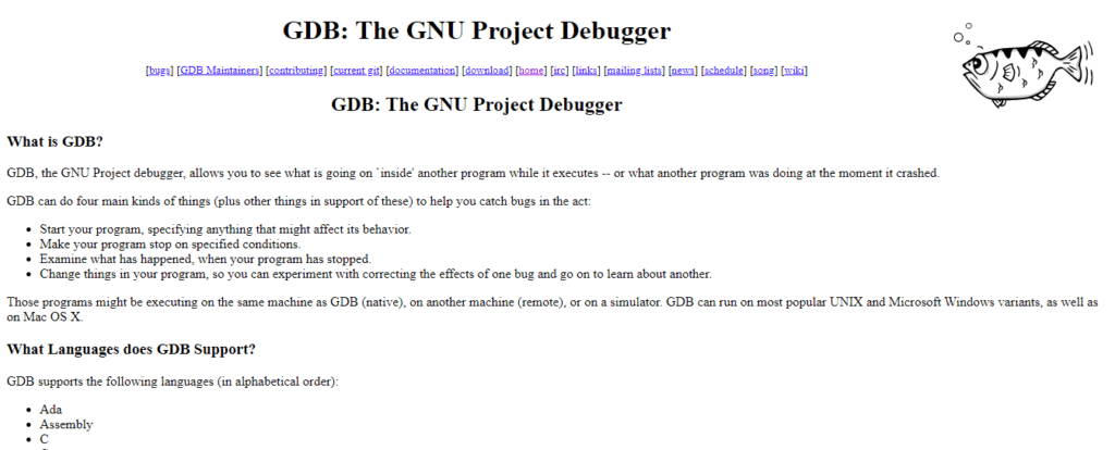 GDB (The GNU Debugger)