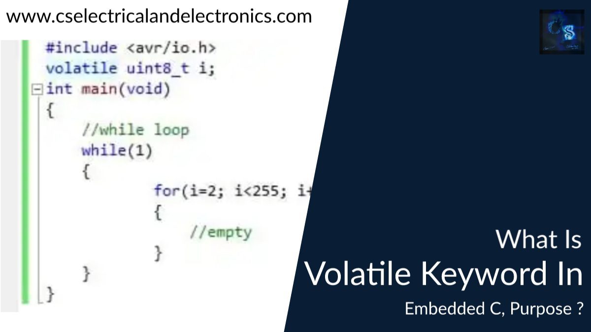 What Is Volatile Keyword In C, Why It Is Used, Example Code