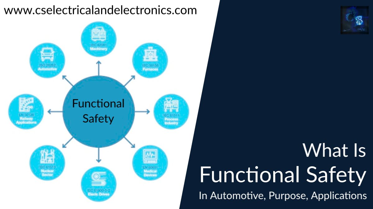 What Is Functional Safety In Automotive, Purpose, Applications