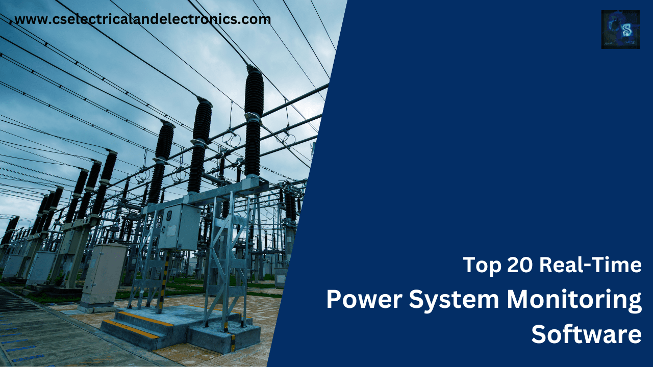 Top 20 Real-Time Power System Monitoring Software