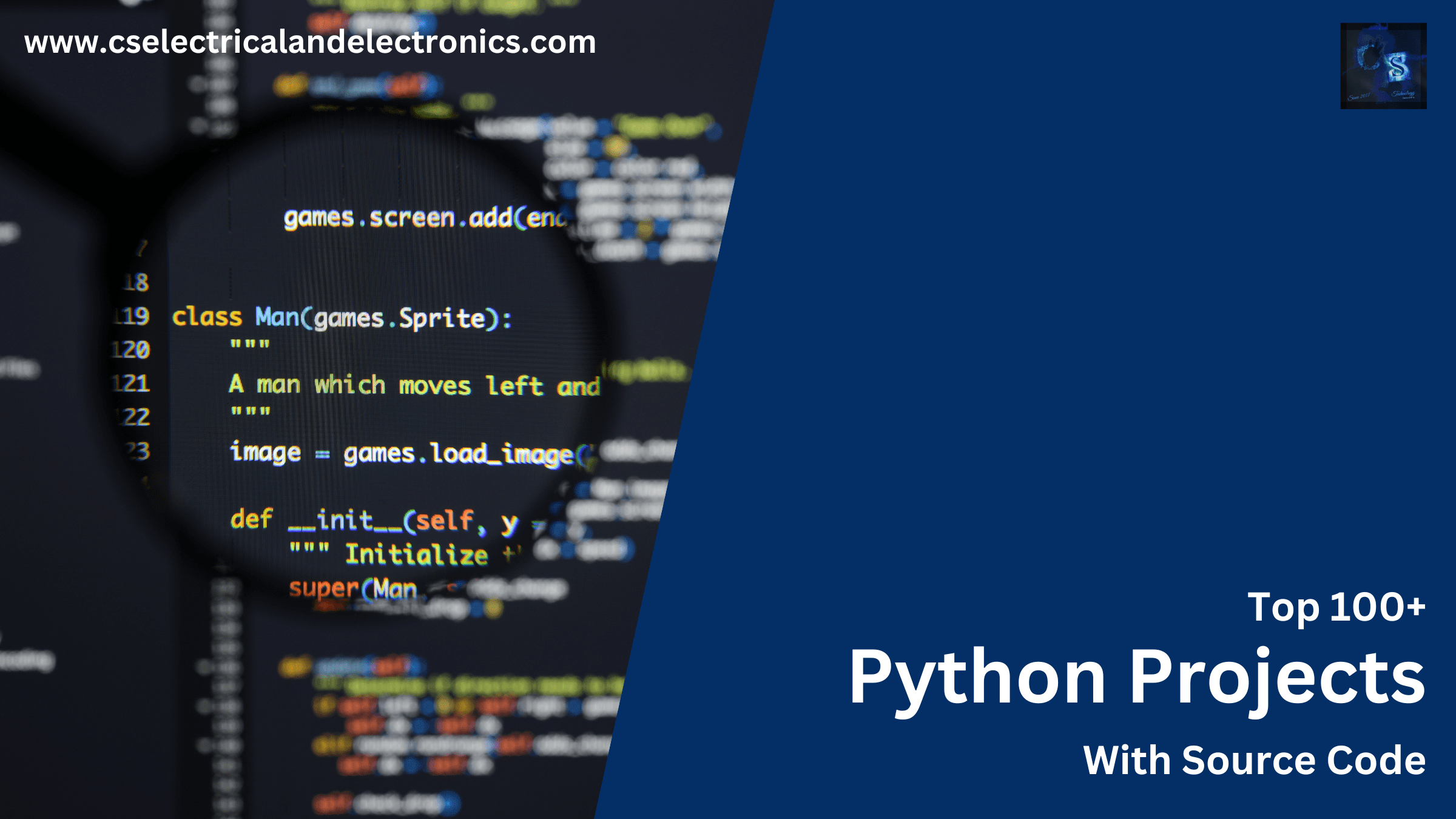 Top 100+ Python Projects With Source Code, Free For Students