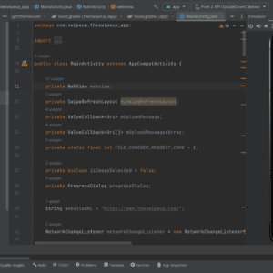 Source Code To Convert Your Website To Android App, Features: Upload Image, WhatsApp Sharing, Checking Internet