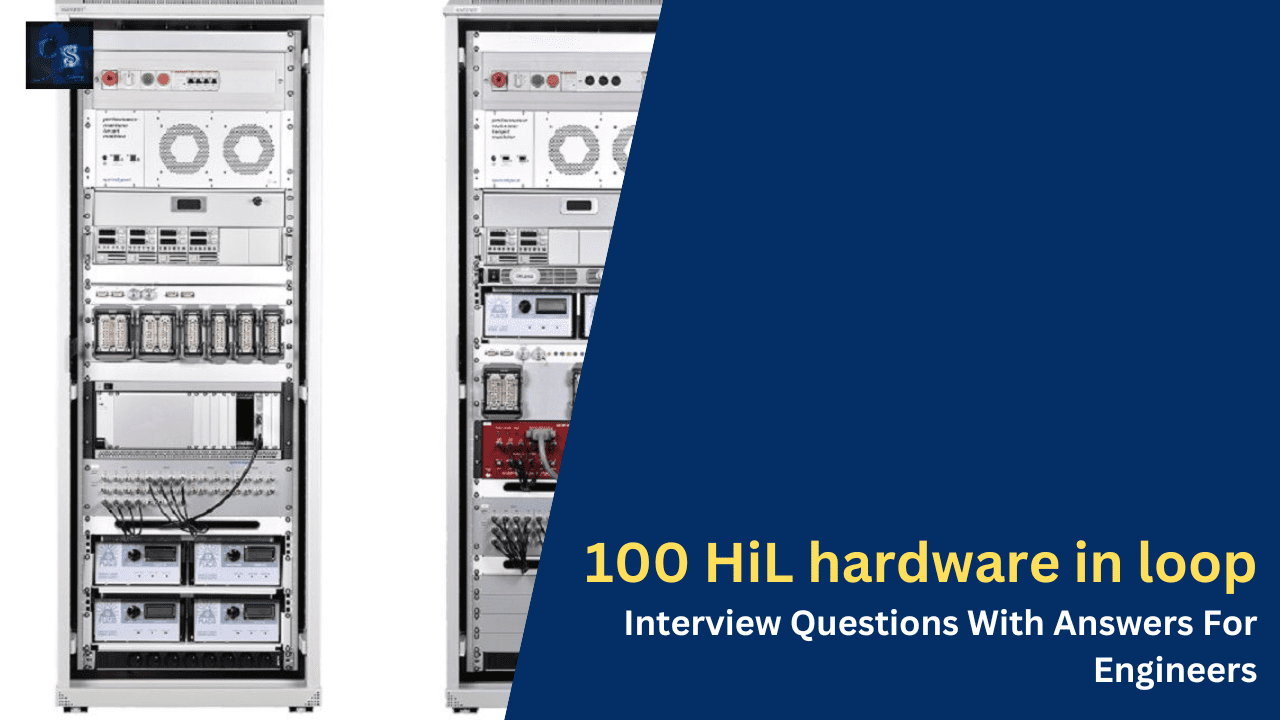 100 HiL hardware in loop Interview Questions With Answers For Engineers