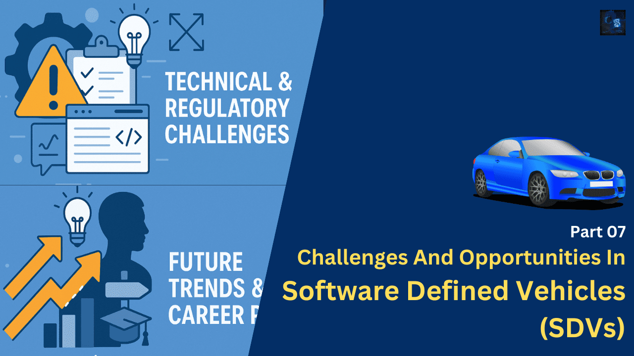 Part 07 Challenges And Opportunities In Software Defined Vehicles (SDVs)