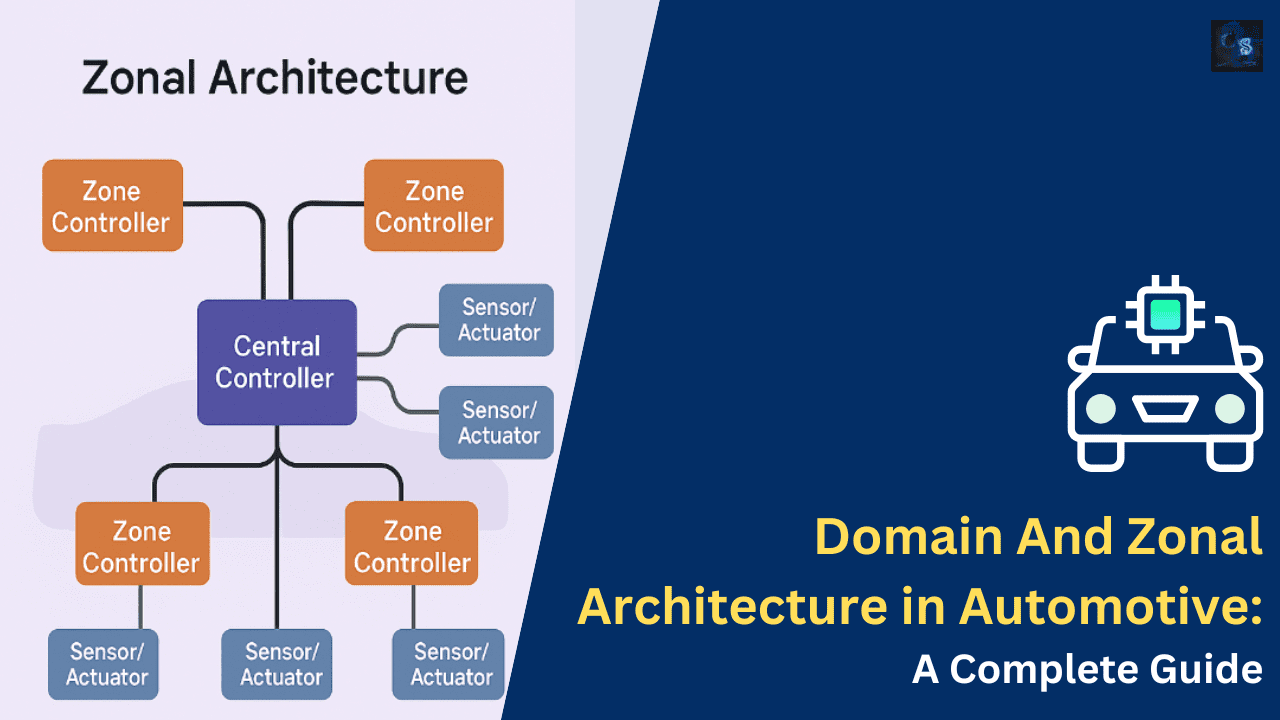 Difference Between Domain And Zonal Architecture in Automotive: A Complete Guide