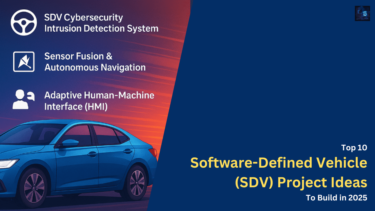 Top 10 Software-Defined Vehicle (SDV) Project Ideas To Build In 2025