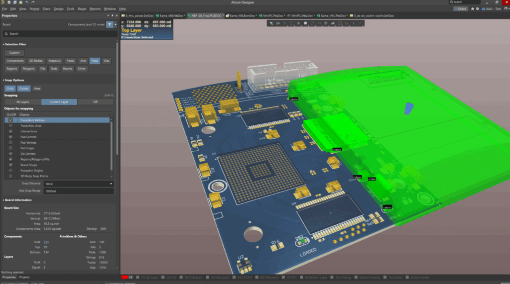 Altium Designer with Altium 365 AI