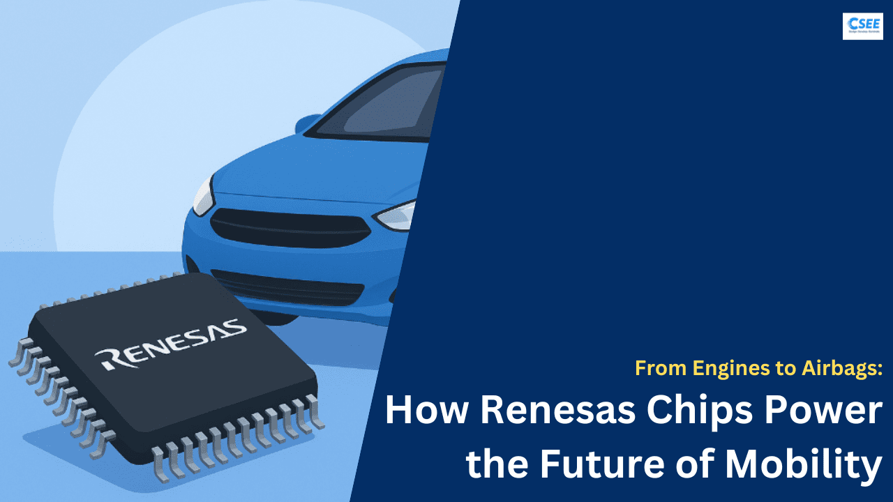From Engines to Airbags How Renesas Chips Power the Future of Mobility