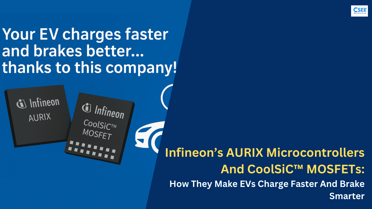 Infineon’s AURIX Microcontrollers And CoolSiC™ MOSFETs: How They Make EVs Charge Faster And Brake Smarter