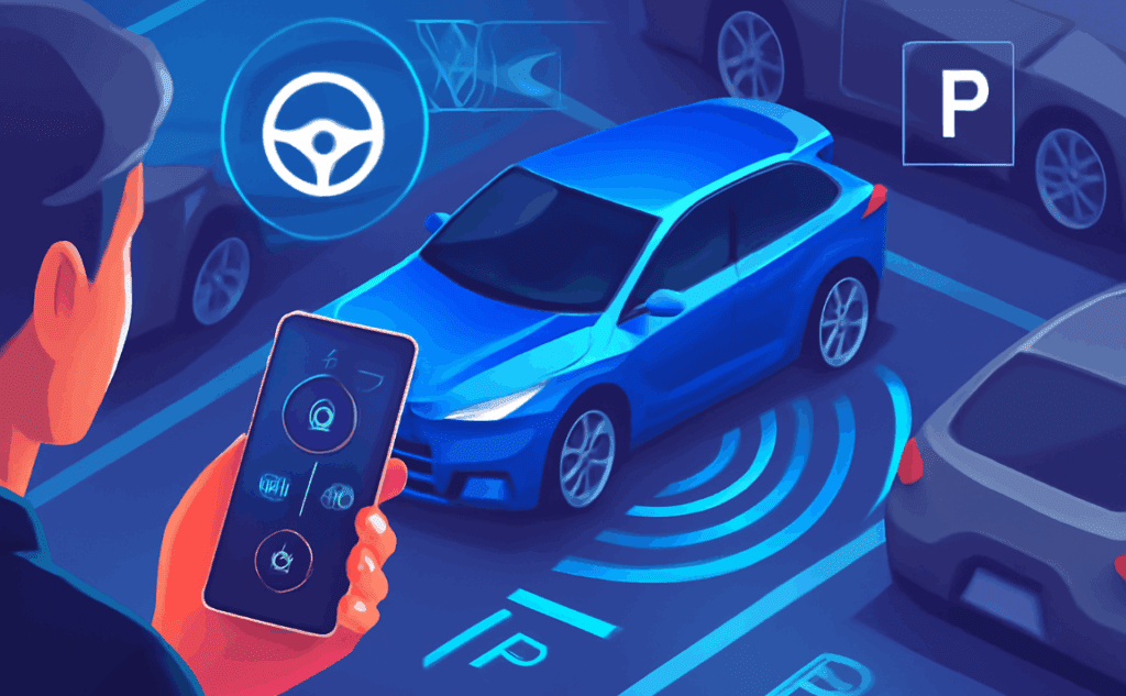 Remote Park Assist (via Smartphone)