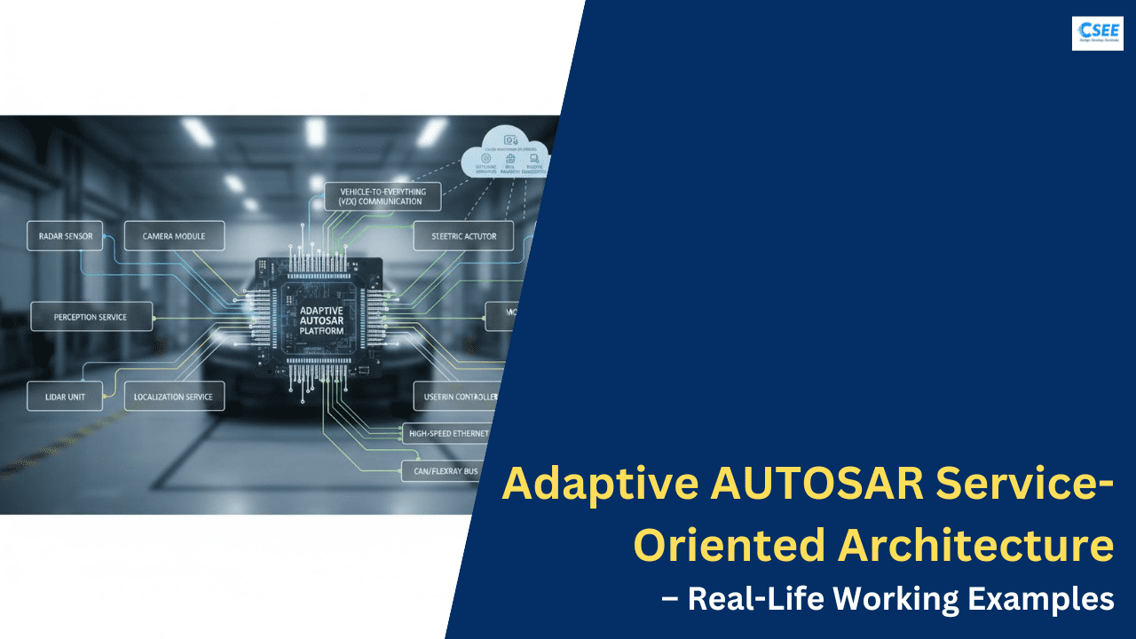 Adaptive AUTOSAR Service-Oriented Architecture – Real-Life Working Examples