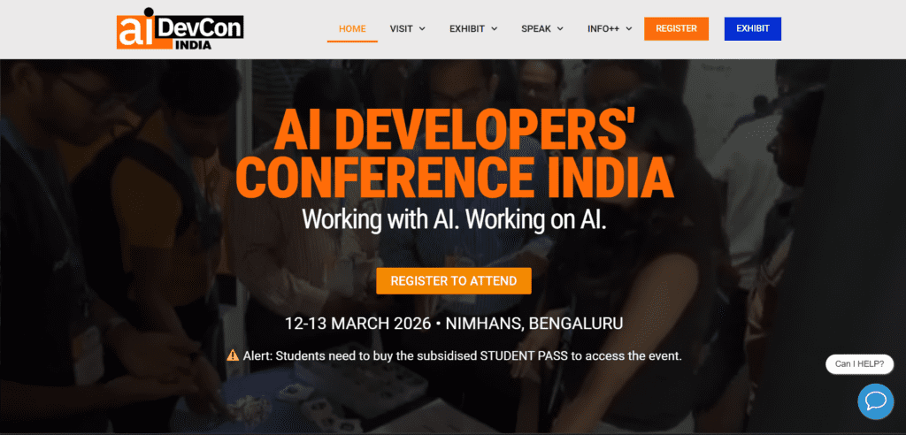 AI DevCon India 2026 — Bengaluru