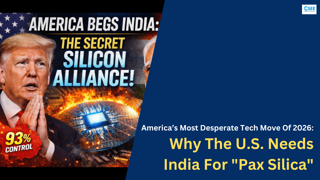 America’s Most Desperate Tech Move Of 2026: Why The U.S. Needs India For “Pax Silica”