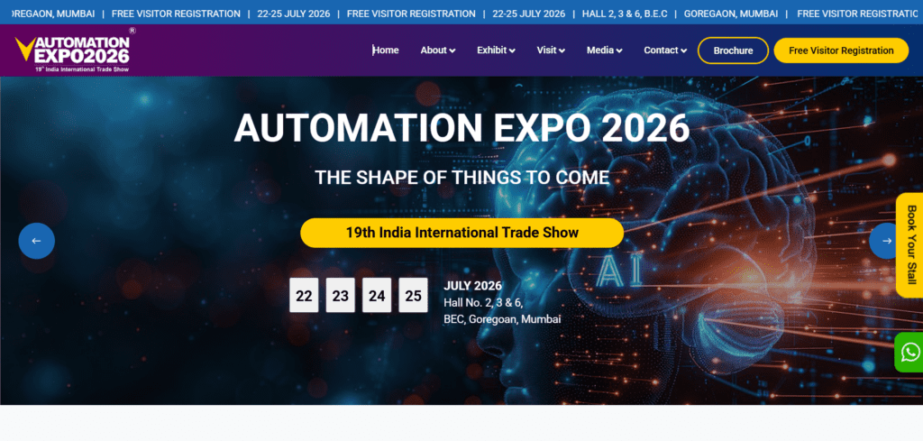 Automation India Expo 2026 — Mumbai