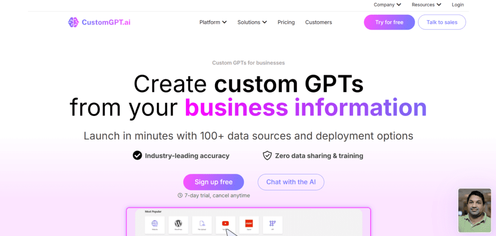 ChatGPT (Custom GPTs)