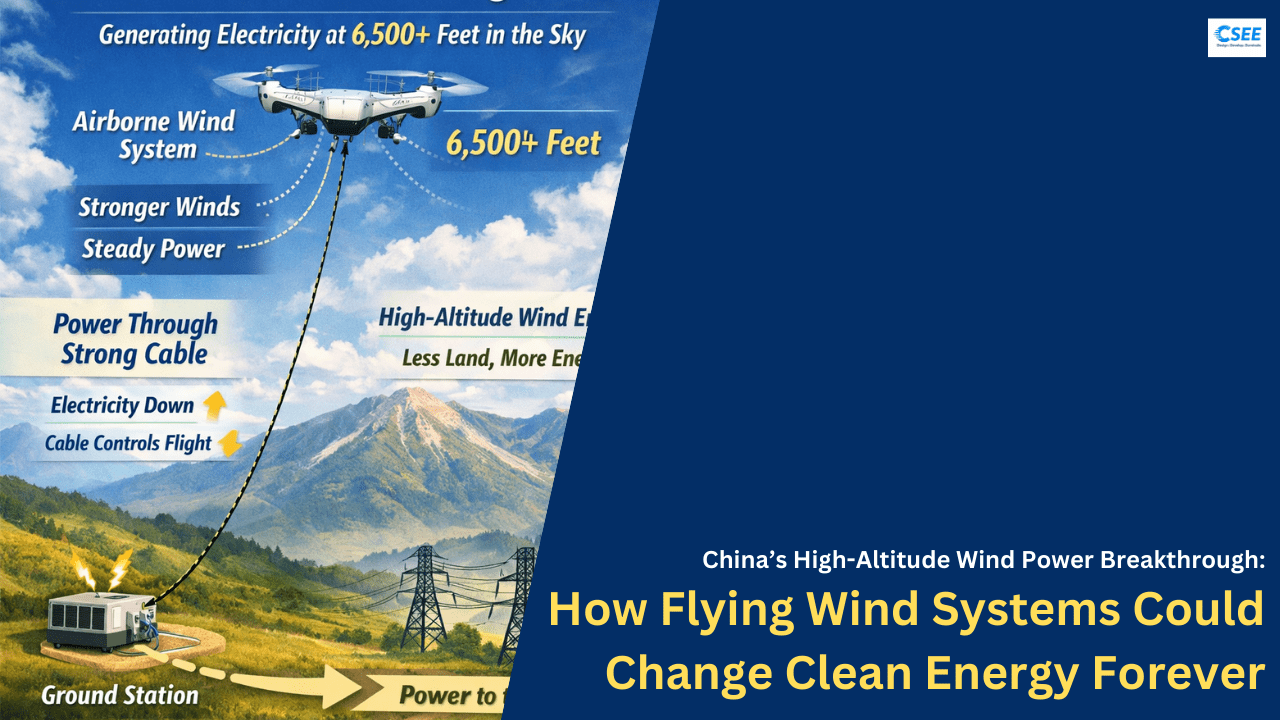 China’s High-Altitude Wind Power Breakthrough: How Flying Wind Systems Could Change Clean Energy Forever