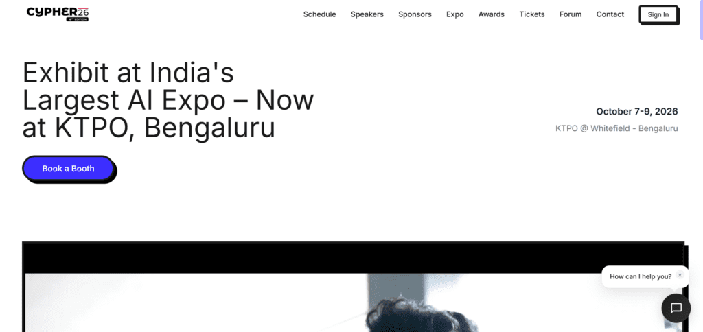 Cypher AI & Analytics Expo 2026 — Bengaluru