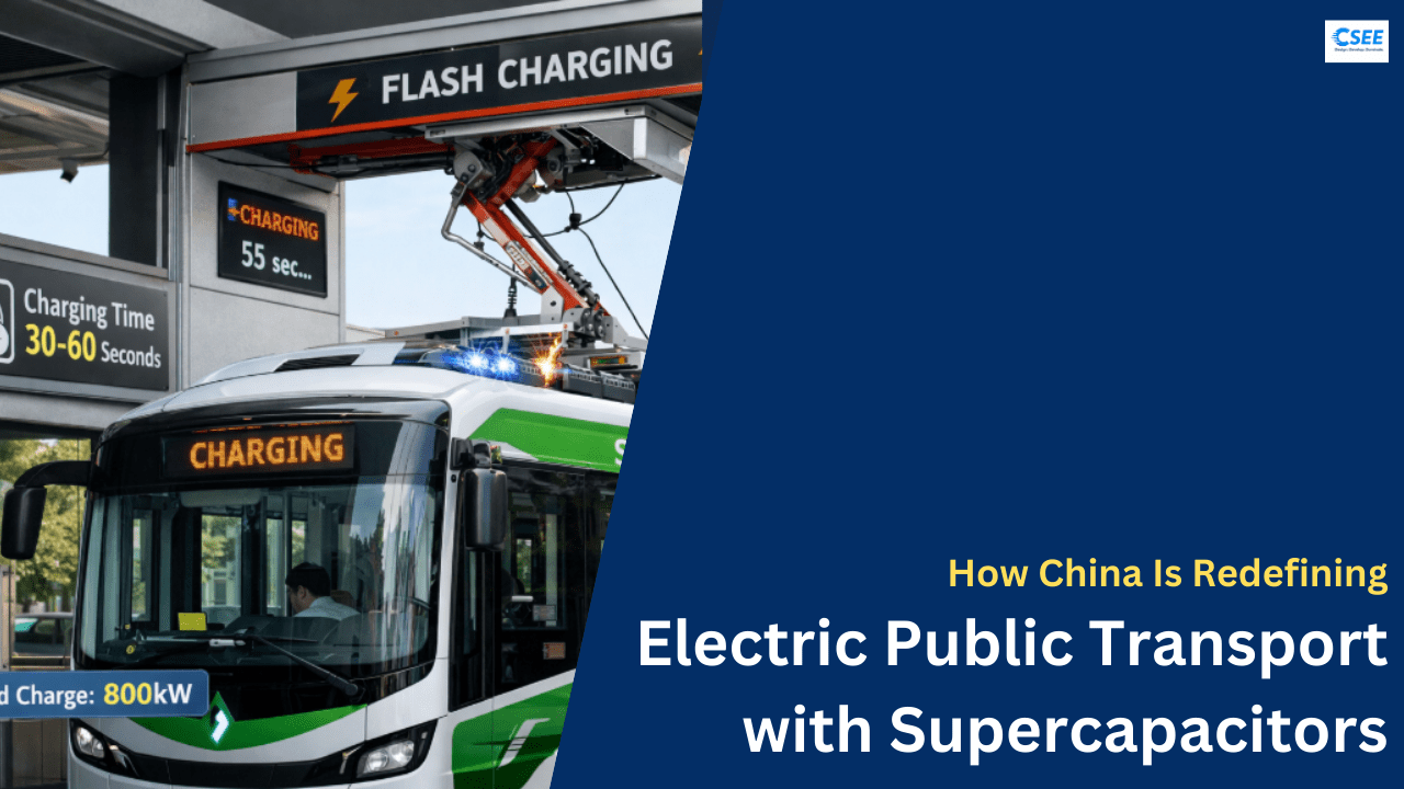 How China Is Redefining Electric Public Transport with Supercapacitors