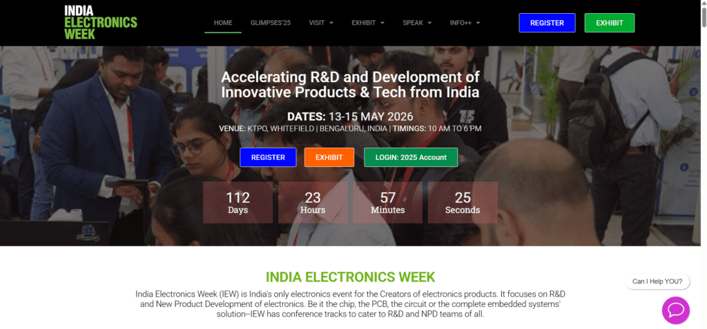 India Electronics Week 2026