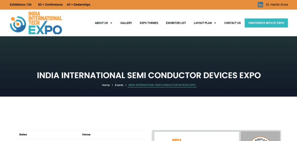 India International Semiconductor Devices Expo 2026