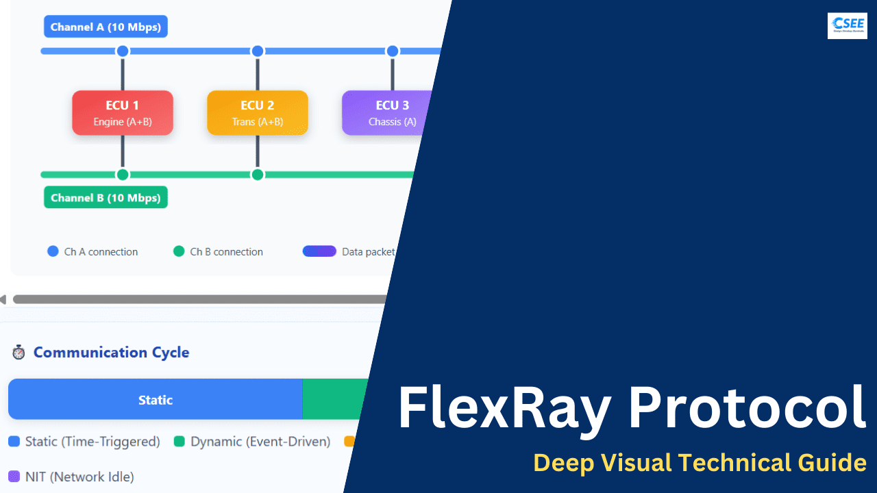 FlexRay Protocol – Deep Visual Technical Guide