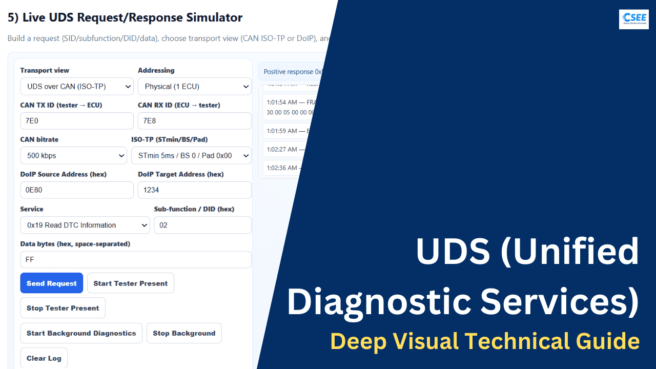 UDS (Unified Diagnostic Services) — Deep Visual Technical Guide