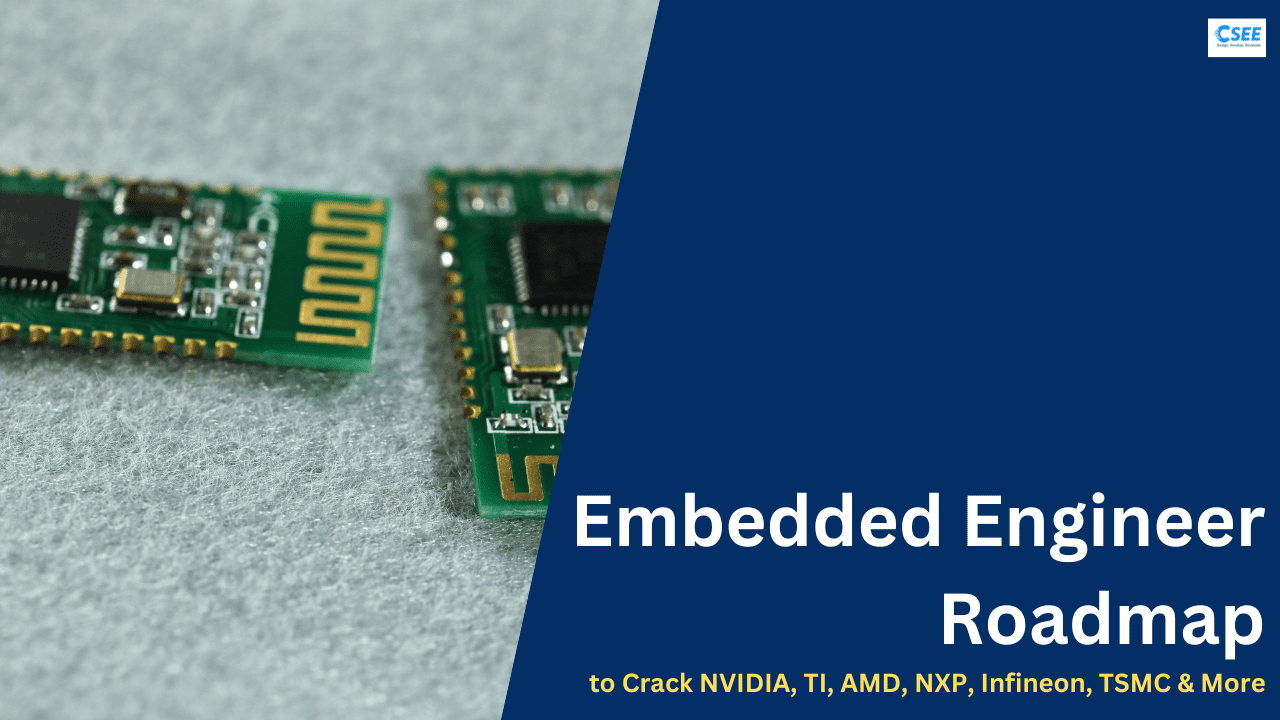 Embedded Engineer Roadmap To Crack NVIDIA, TI, AMD, NXP, Infineon, TSMC & More