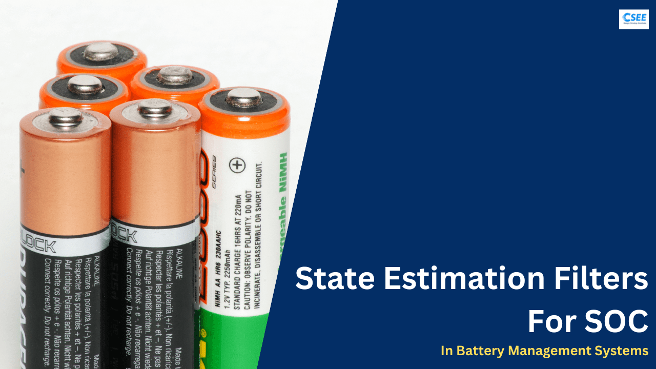 State Estimation Filters For SOC In Battery Management Systems