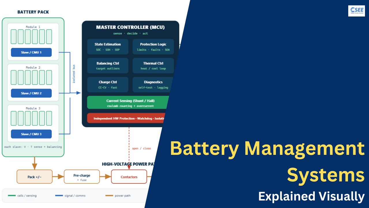 Battery Management Systems Explained Visually