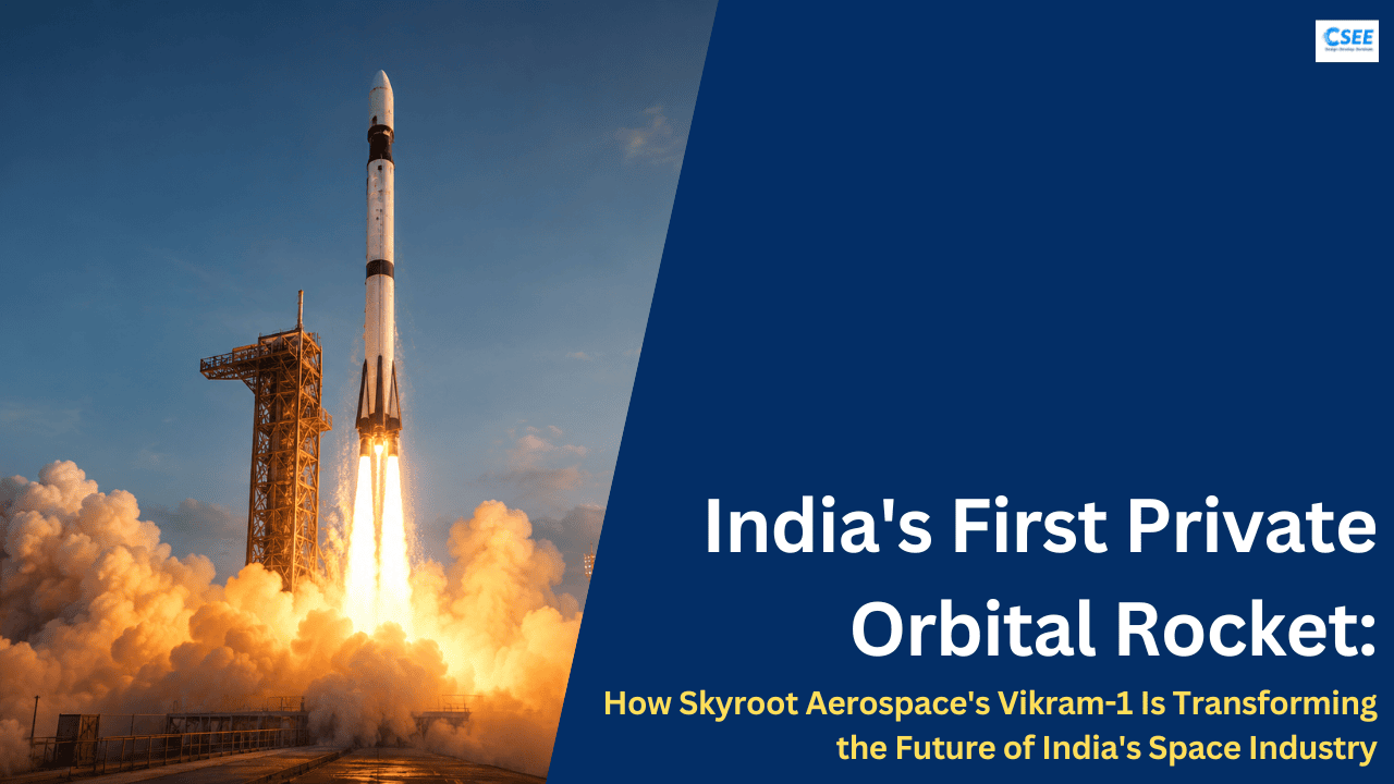 India’s First Private Orbital Rocket: How Skyroot Aerospace’s Vikram-1 Is Transforming the Future of India’s Space Industry