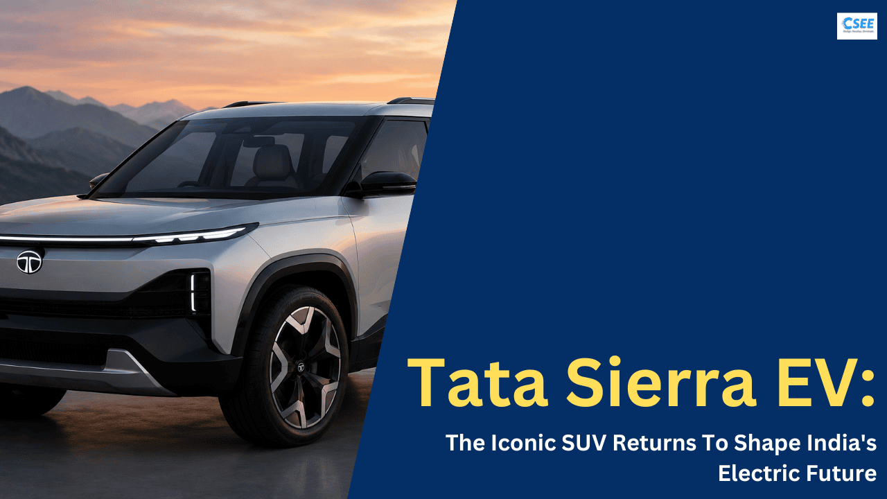 Tata Sierra EV The Iconic SUV Returns To Shape India's Electric Future