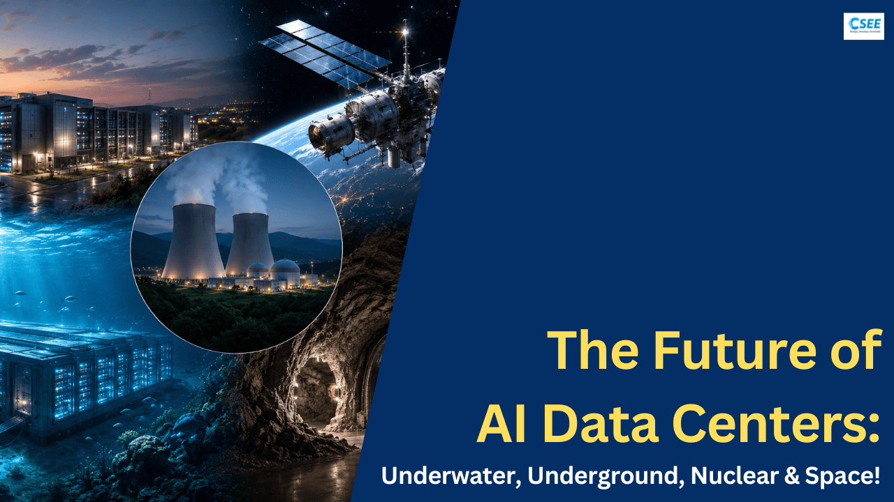 The Future of AI Data Centers: Underwater, Underground, Nuclear & Space!