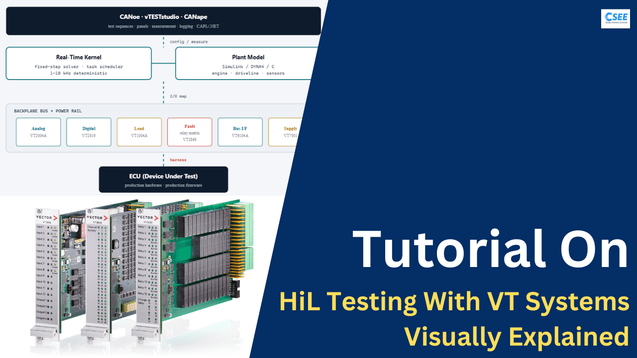 Tutorial On HiL Testing With VT Systems Visually Explained