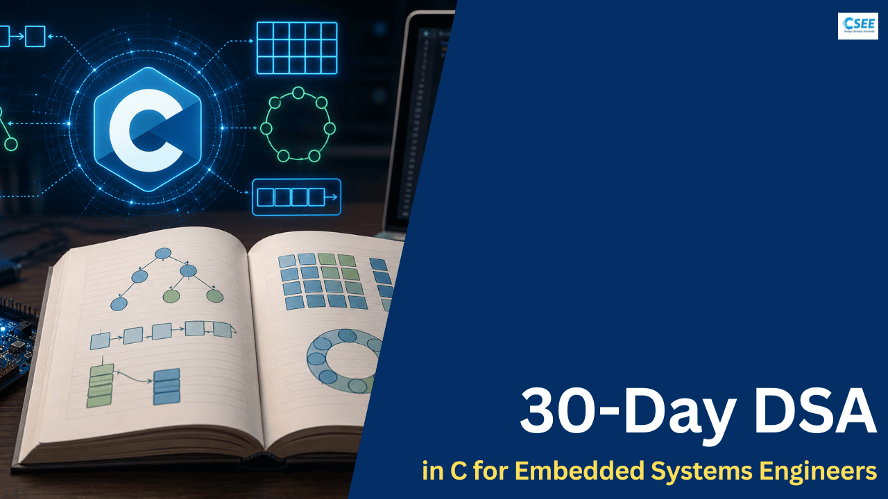 30-Day DSA in C for Embedded Systems Engineers