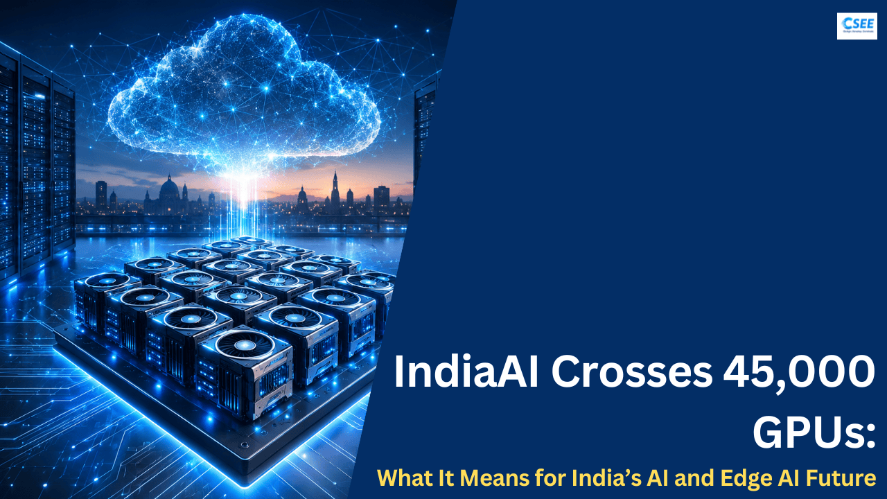 IndiaAI Crosses 45,000 GPUs: What It Means for India’s AI and Edge AI Future