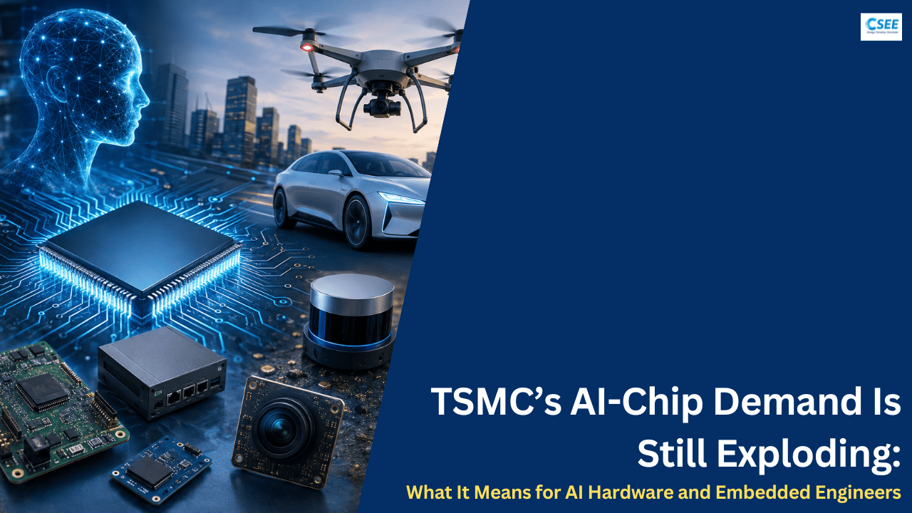 TSMC’s AI-Chip Demand Is Still Exploding: What It Means for AI Hardware and Embedded Engineers