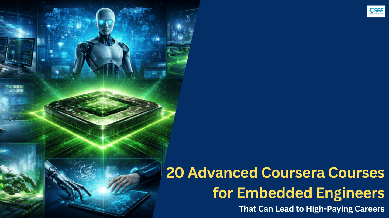 20 Advanced Coursera Courses for Embedded Engineers That Can Lead to High-Paying Careers